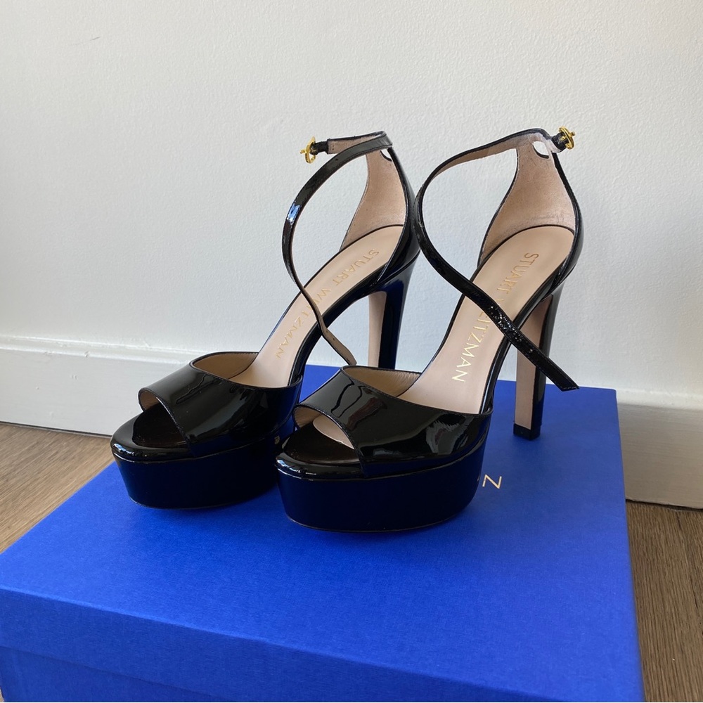 Stuart Weitzman Discoplatform Sandals